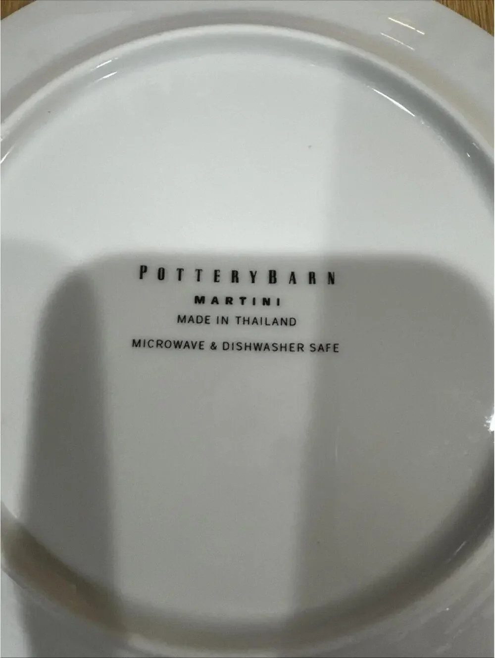 4 Pottery Barn martini plate set of four  Cocktails Party, dessert, cake *